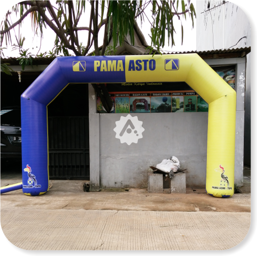 balon gate grand opening toko