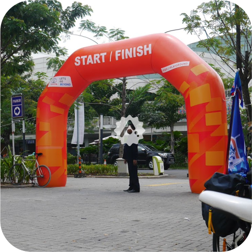 sewa balon gate bandung